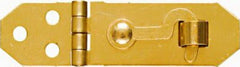 NATIONAL HARDWARE National Mfg N211-912 Solid Brass Hasp 0.75x2.75in with Hooks