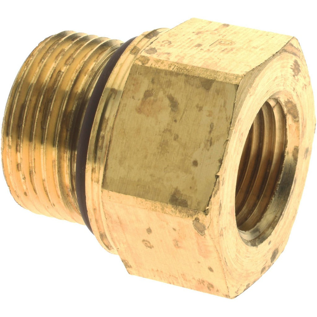 PARKER Parker 222P-6-MI22 Brass Iso Port Adapter Nptf M22x1.5