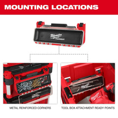 MILWAUKEE Milwaukee 48-22-8611 PACKOUT Tool Box Magnetic Bin Attachment