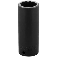 PROTO Proto J7330 Impact Socket 1/2 in Drive 15/16 in 12-pt
