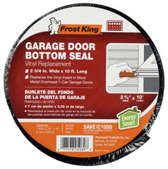 FROST KING Thermwell RV9 Garage Door Bottom Weather Seal 2.75x10 Vinyl