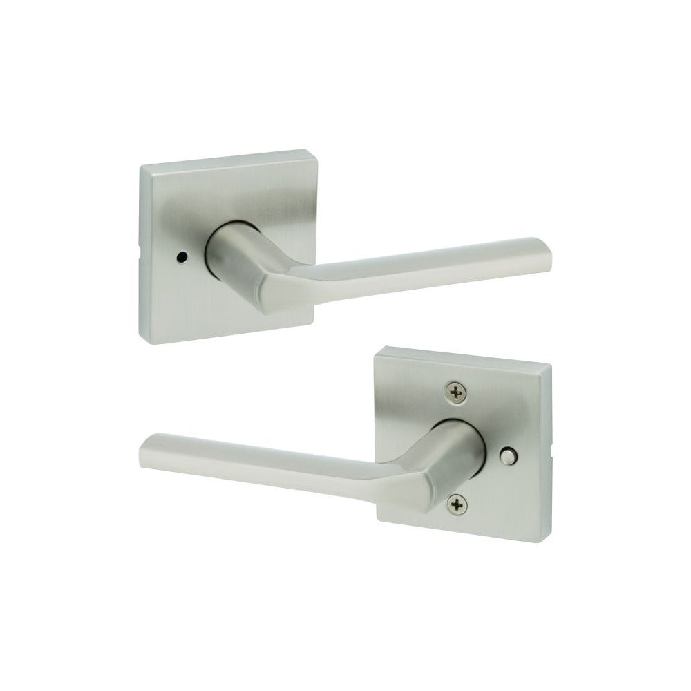 KWIKSET Kwikset 730LSLSQT-15 Lisbon Privacy Door Lock Satin Nickel