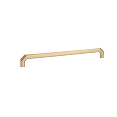 EMTEK Emtek 86620US4 Riviera Cabinet Pull 12in Satin Brass