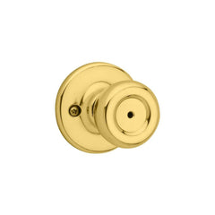 KWIKSET Kwikset 300T-3 Tylo Knob Privacy Door Lock Bright Brass