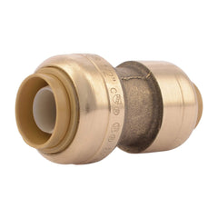 RWC Rwc U009LF Reducing Coupling 3/8x1/2 in Push-fit Brass