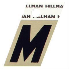 HILLMAN Hillman Fasteners 840518 Reflective Adhesive Letter M 6 Pack