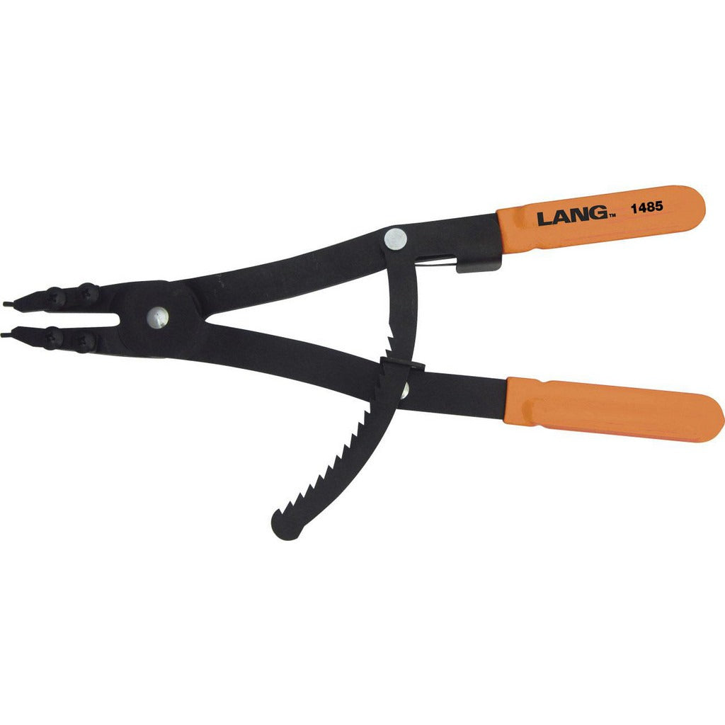LANG Lang 1485 Internal Retaining Ring Pliers 3-1/16 to 6-1/4 in