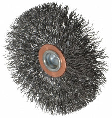 WEILER Weiler 90313 Crimped Carbon Steel Wheel Brush 3 in