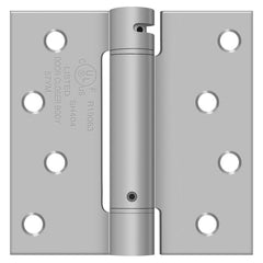 DELTANA Deltana DSH44U32D Spring Hinge 4x4 Satin Stainless Steel