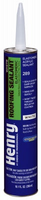 HENRY Henry Co HE289004 White Roof Sealant 10 Oz Cartridge