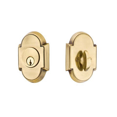 EMTEK Emtek 8466US7 Single Cylinder Deadbolt French Antique Brass
