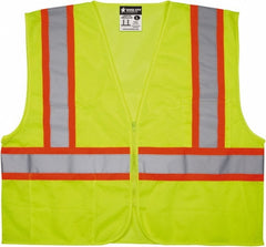 MCR SAFETY Mcr Safety VWCCL2LFRX2 Hi-vis Safety Vest 2XL Ansi 2