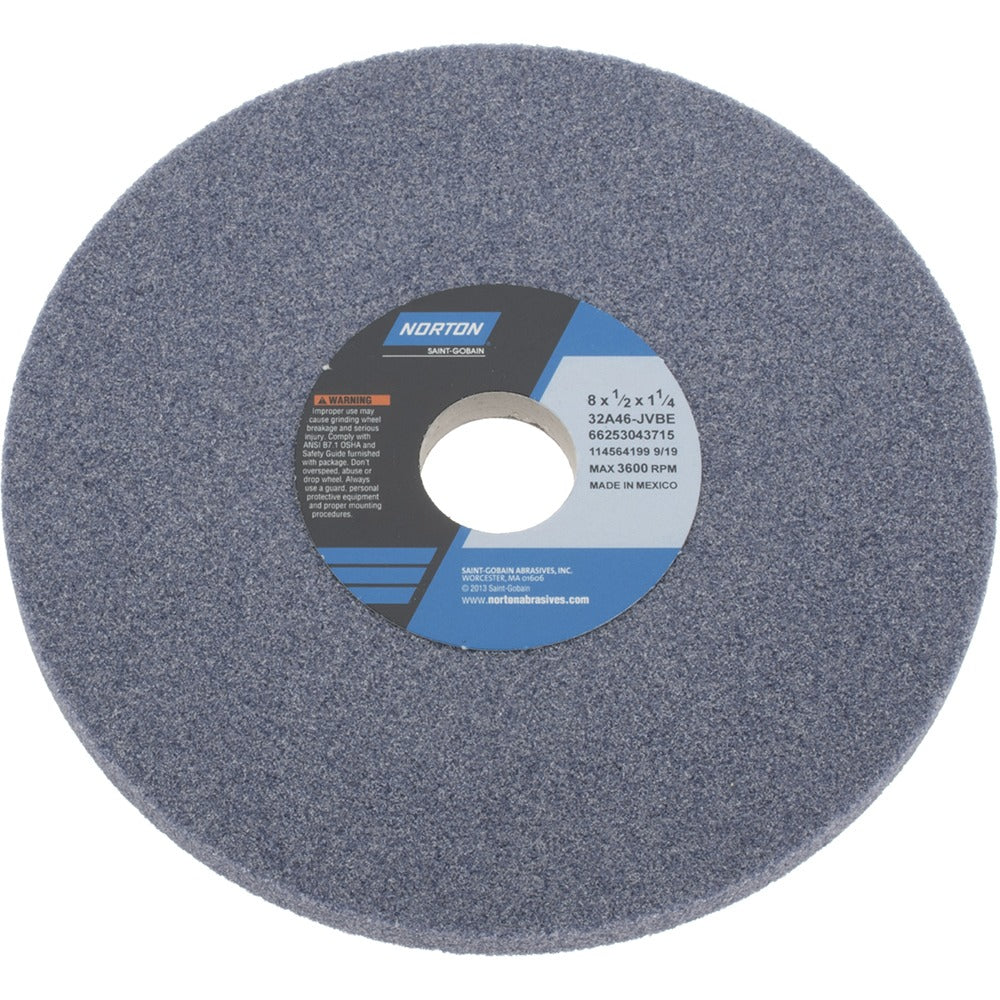 NORTON Norton 66253043715 Surface Grinding Wheel 46 Grit 8 in