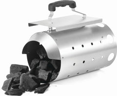 NAPOLEON Wolf Steel 67802 Charcoal Chimney Starter Aluminized Steel