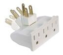 PRIME WIRE & CABLE Prime Wire Cable pb101100 3-outlet Swivel Power Tap