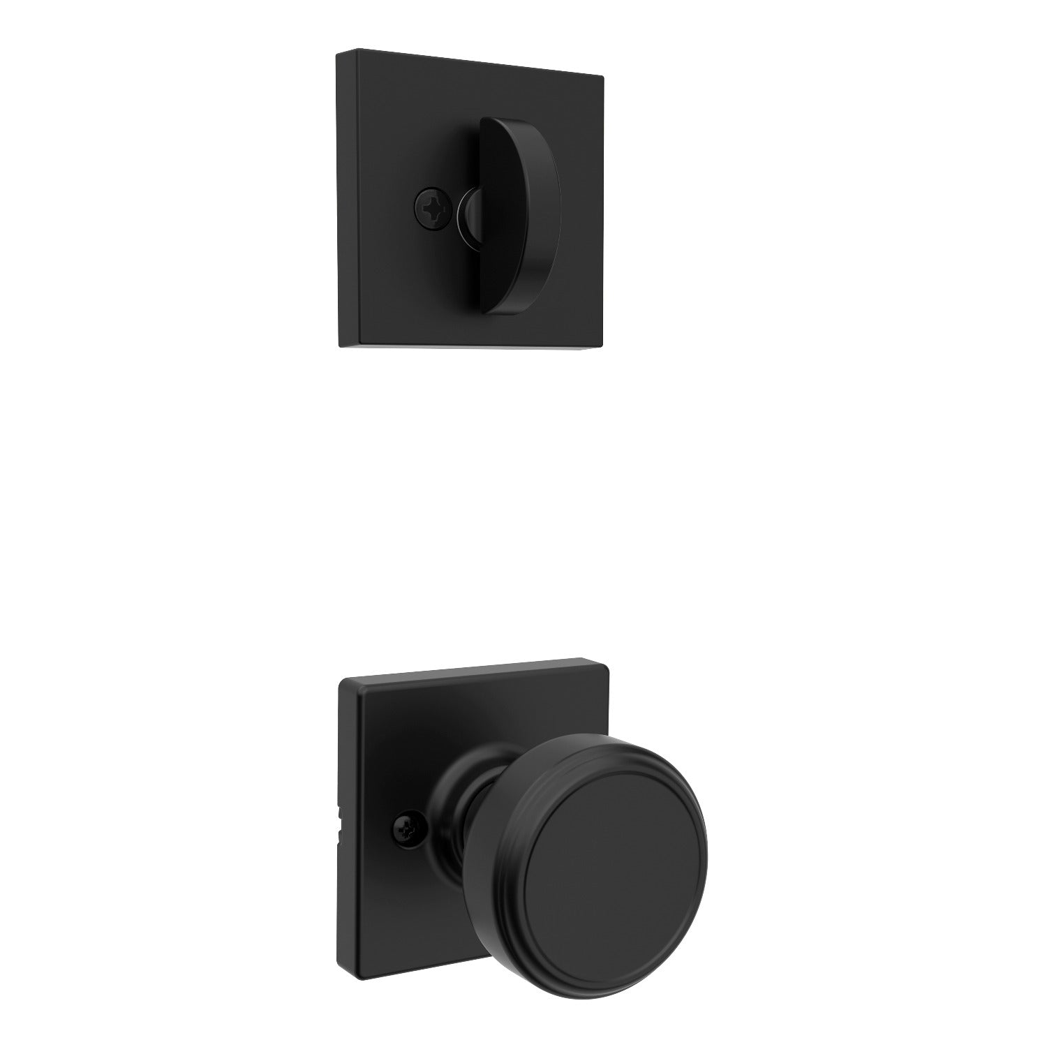 KWIKSET Kwikset 966MNKSQT-514.UNIV Maven Knob Square Rose Trim