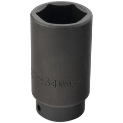 PROTO Proto J7334M Impact Socket 1/2 in Drive 34mm 6-point
