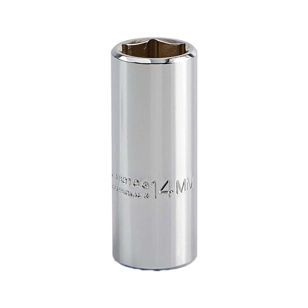 PROTO Proto J4714LM Deep Hand Socket 14mm 6-point 1/4 Drive