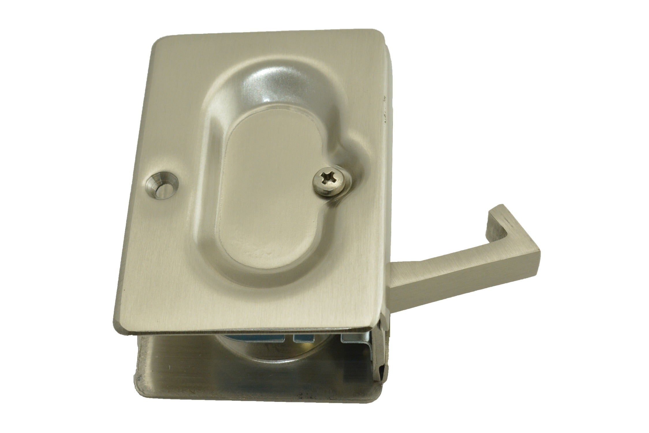 EMTEK Emtek 2101US15 Pass Pocket Door Lock Satin Nickel