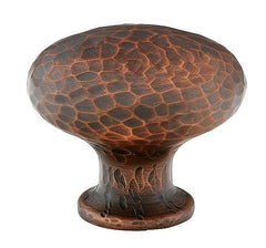 EMTEK Emtek 86037US10B Round Dimpled Cabinet Knob Oil Rubbed Bronze