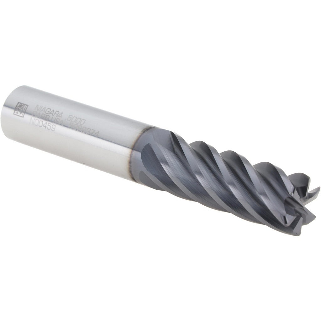 SECO TOOLS Seco 03007647 Corner Radius End Mill 1/2 in 6 Flute Altin