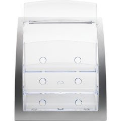 DEFLECTO Deflecto DEF693745 Contemporary Literature Holder 11.25 in x 6.94 in x 13.31 in 1 Pack