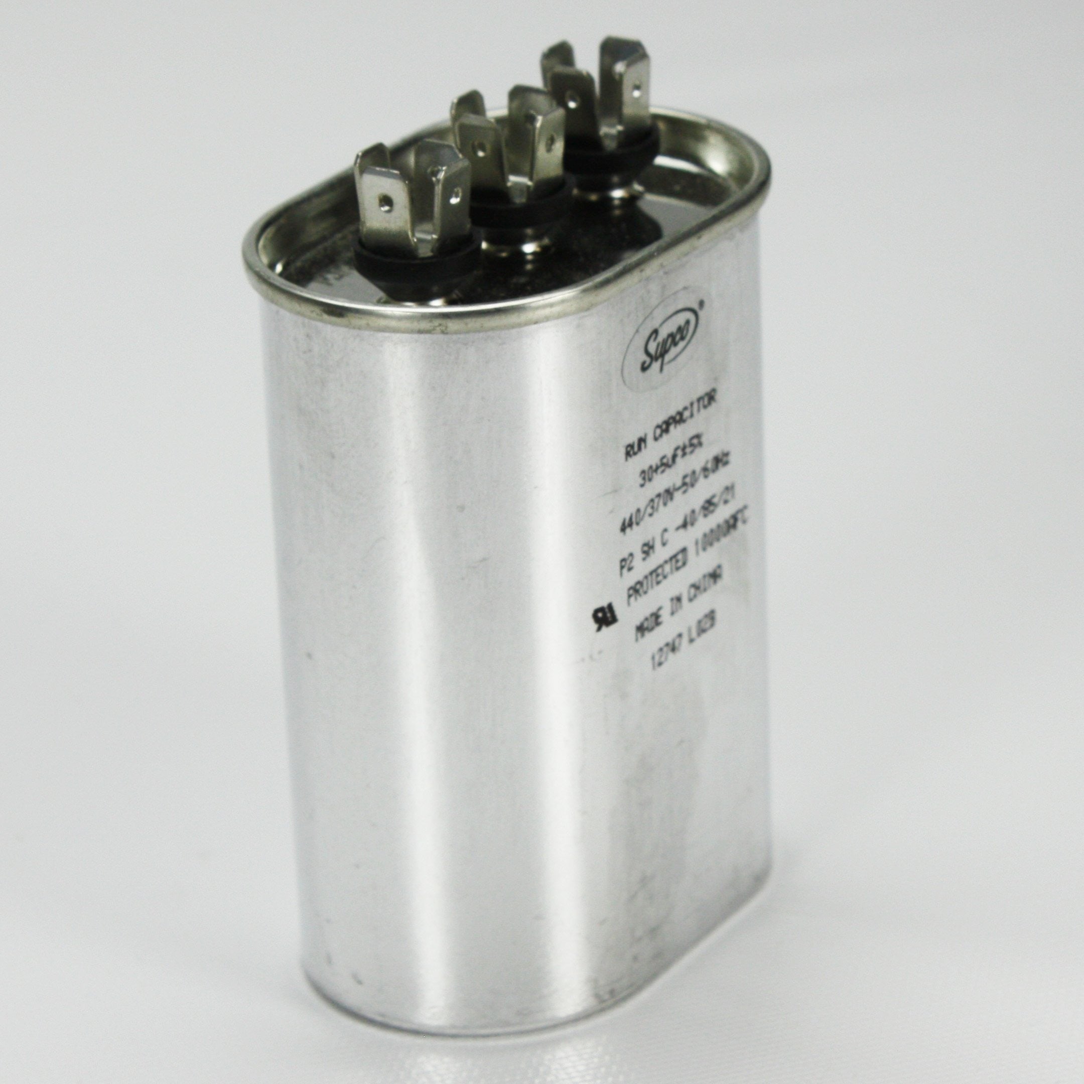 SUPCO Supco CD30+5X440 Dual motor run capacitor 30 + 5 Mfd x 440 V (Oval)