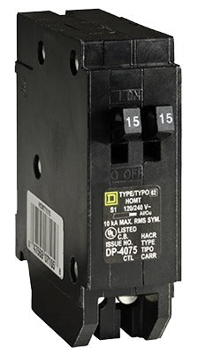 SQUARE D Square D HOMT1515CP 15A Tandem Circuit Breaker