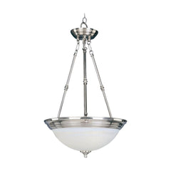 MAXIM LIGHTING Maxim Lighting 5845MRSN Essentials 3 Light Inverted Bowl Pendant 60W 15 Inch