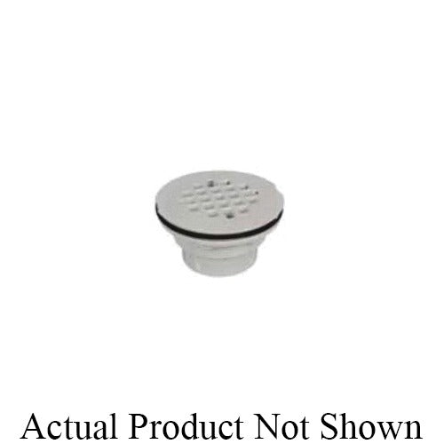 IPS Ips 67016 Shower Drain Strainer Grate 2 in Solvent Weld Abs
