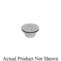 IPS Ips 67016 Shower Drain Strainer Grate 2 in Solvent Weld Abs