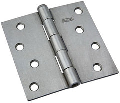 NATIONAL HARDWARE National Mfg N139-998 4 Inch Steel Removable Pin Broad Hinge 5 Pack