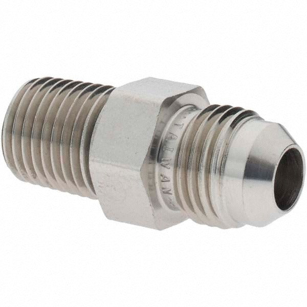 PARKER Parker PT-00272 Ss Flared Tube Male Adapter 3/8 in 1/4-18