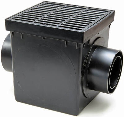 NDS Nds 1200BKITRTL 12 Inch Double Outlet Catch Basin Kit