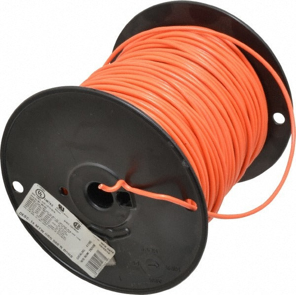 SOUTHWIRE Southwire 411030503 Machine Tool Wire 14 Awg Orange 500 Ft