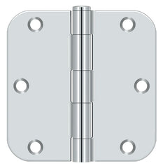 DELTANA Deltana S35R526 Radius Door Hinge 3.5x3.5 Bright Chrome