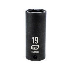 GEARWRENCH Gearwrench 84342N Impact Socket 3/8 in Drive 19mm