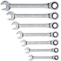 STANLEY Stanley 94-542W Ratcheting Combination Wrench Set 7-piece