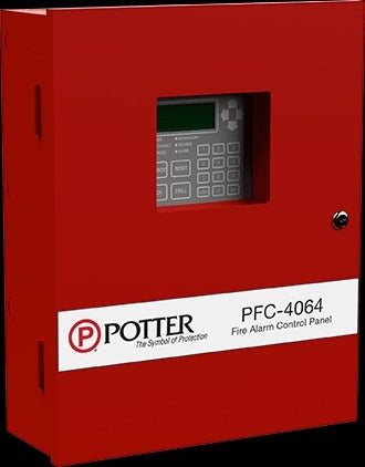 POTTER ELECTRIC SIGNAL Potter Electric Signal pfc-4064 Fire Alarm Control Panel