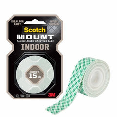 3M 3M 214H Scotch-Mount indoor double-sided mounting tape 1 in x 55 in B10014380