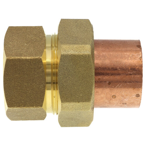 EVERFLOW Everflow CCFU0001-NL 1 NOM 1-1/8X 1 OD cast Brass Union C X F Lead Free