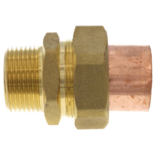 EVERFLOW Everflow CCMU0001-NL 1 NOM 1-1/8 X 1 OD Cast Brass Copper Union C X M Lead Free