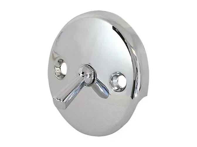EZ-FLO Ez-flo 35243 Tub Overflow Face Plate Chrome Zinc
