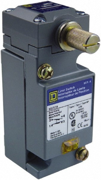 SCHNEIDER ELECTRIC Square D 9007C54A Limit Switch Spdt Nc Roller Lever 600V