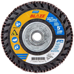 NORTON Norton 77696090141 Ceramic Alumina Flap Disc 40 Grit