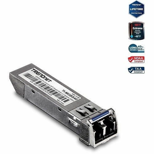 TRENDNET Trendnet TI-MGBS40 Hardened Sfp Single-mode Transceiver