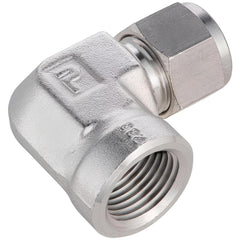 PARKER Parker 2FEL2N-316 Compression Female Elbow 1/8-27 Npt Ss