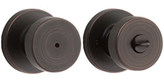 KWIKSET Kwikset 730PSKRDT-11P Pismo Privacy Knob Venetian Bronze