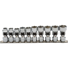 PROTO Proto J52201 Metric Socket Set 3/8 Drive 10pc 6pt