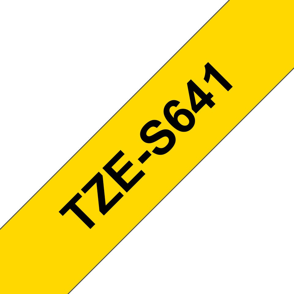 BROTHER Brother BRTTZES641G P-touch TZeS641 strong adhesive laminated label tape 18mm x 8m (1 pack)